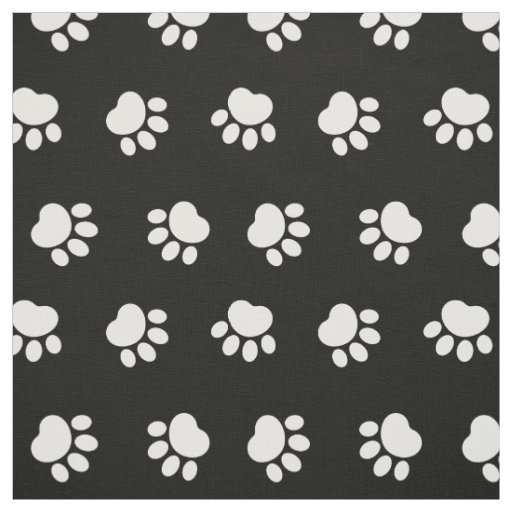 Pet Paws Pattern Fabric