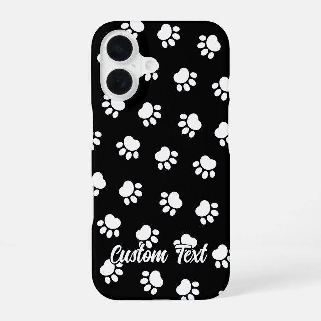 Pet Paws Pattern Iphone Case (Back)