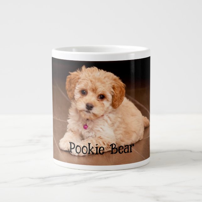 Pet phot personalized custom. giant coffee mug (Front)
