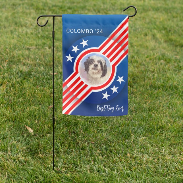 Pet Photo 2024 Presidential Election Candidate Garden Flag (In SItu)
