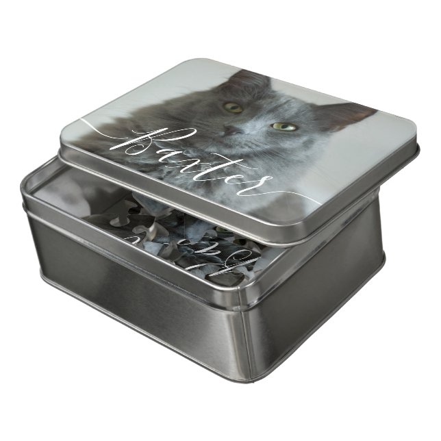 Pet Photo Acrylic Puzzle (Lid Open)