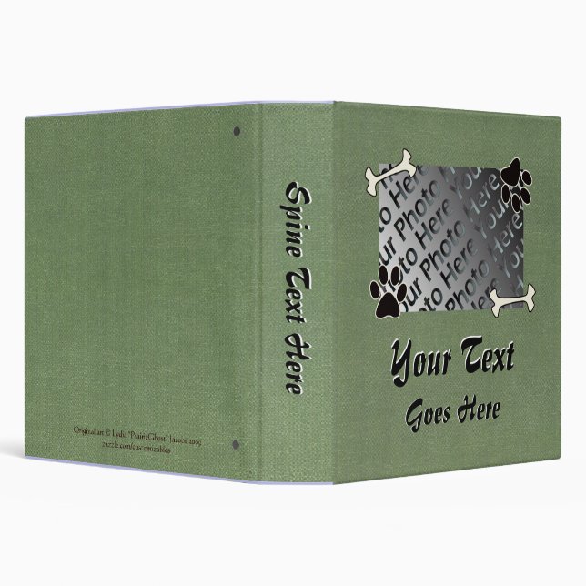 Pet Photo Album Binder (Background)