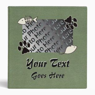 Pet Photo Album Binder