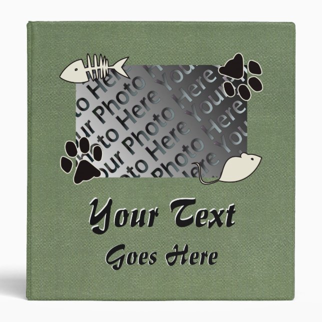 Pet Photo Album Binder (Front)