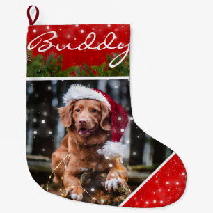 Pet Photo Christmas Personalized Stocking