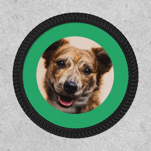 Pet Photo Create Your Own Logo Patch
