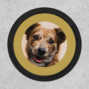 Pet Photo Create Your Own Logo Patch