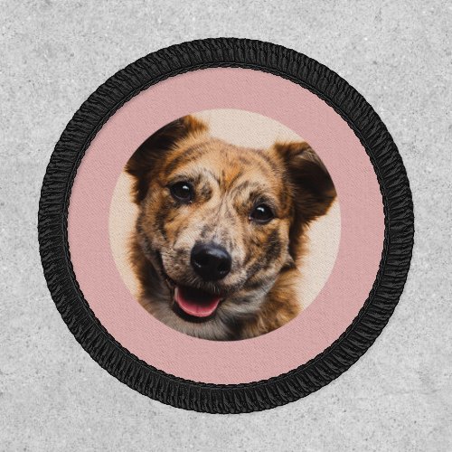 Pet Photo Create Your Own Logo Patch
