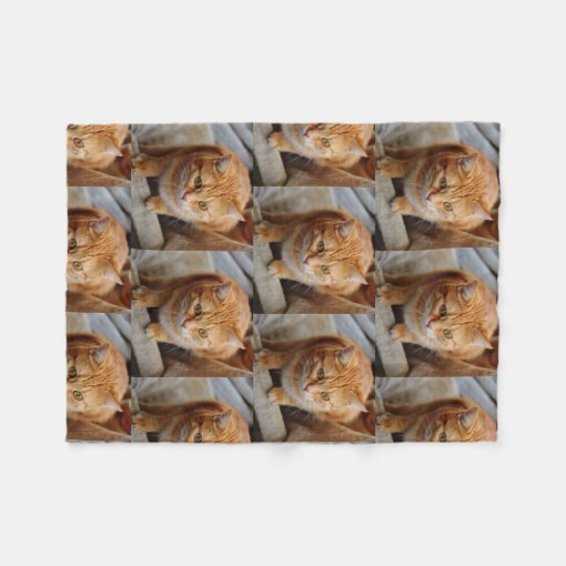Pet Photo Custom Create Your Own Dog Cat Fleece Blanket Zazzle