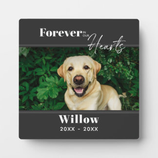 Pet Photo Custom Memorial Keepsake  Plaque