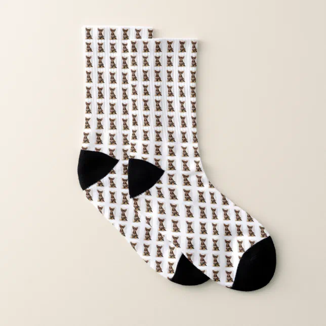 Hallmark E&S Pets Chihuahua Novelty Crew Socks Clearance Home & Garden - Foto 2