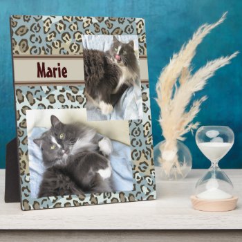 Pet Photo Display Plaque by Lisann52 at Zazzle