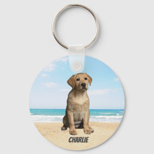Pet Photo Dog Lover Keepsake Keychain
