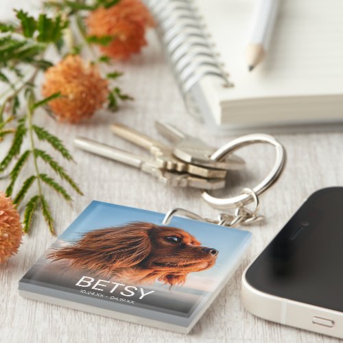 Pet Photo Forever Would Not Have Been Long Enough Keychain