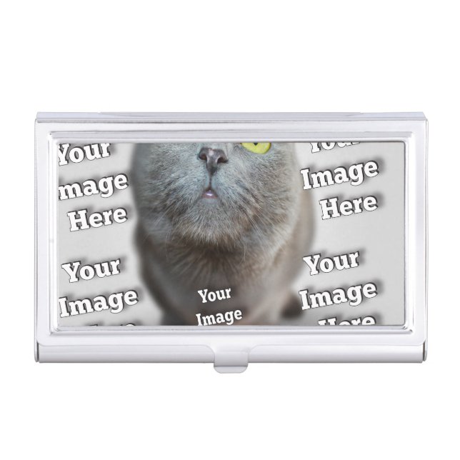 PET Photo ✨ Lovely Custom  Business Card Case (Front)