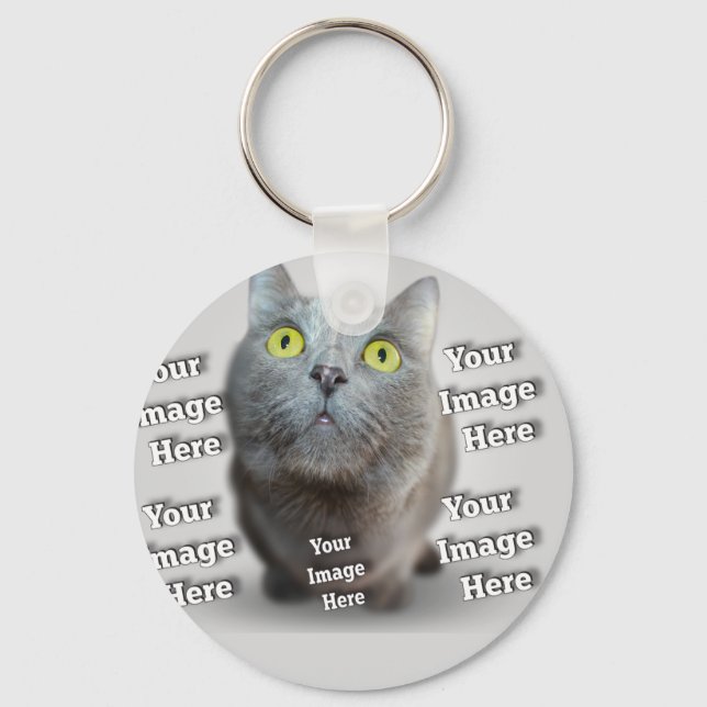 PET Photo ✨ Lovely Custom  Keychain (Front)