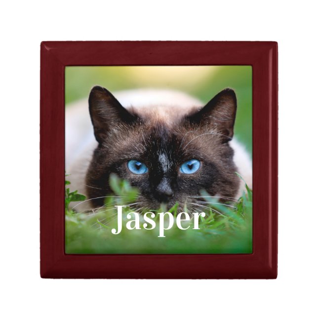 Pet Photo Memorial - Add Your Photo - Pet Memorial Keepsake Box (Front)