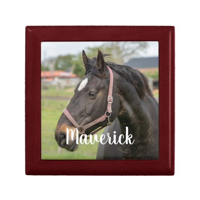 Pet Photo Memorial - Add Your Photo - Pet Memorial Keepsake Box (Front)