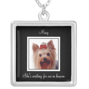 Pet Photo Memorial Necklace