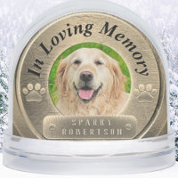 Pet Photo Memorial Snow Globes