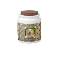 Pet Photo Memorial Urn or Jar