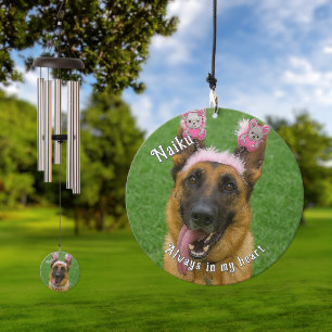 Pet Photo Memorial Wind Chime
