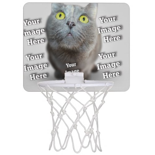 Pet Photo Mini Basketball Hoop