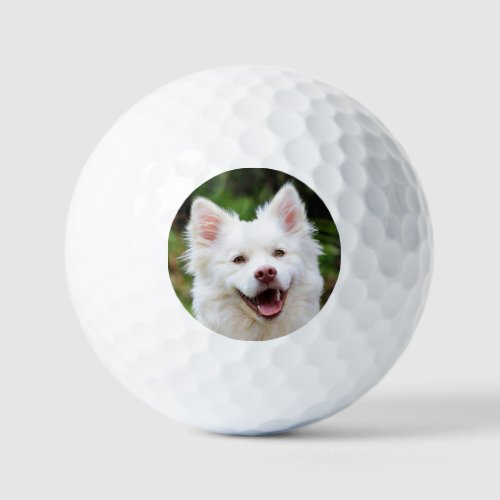 Pet Photo Personalized Golf Balls