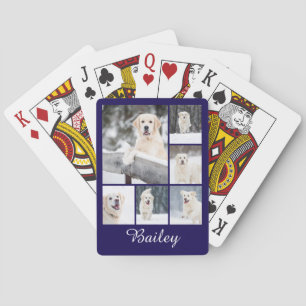 Pet Photo Personalized Poker Cards