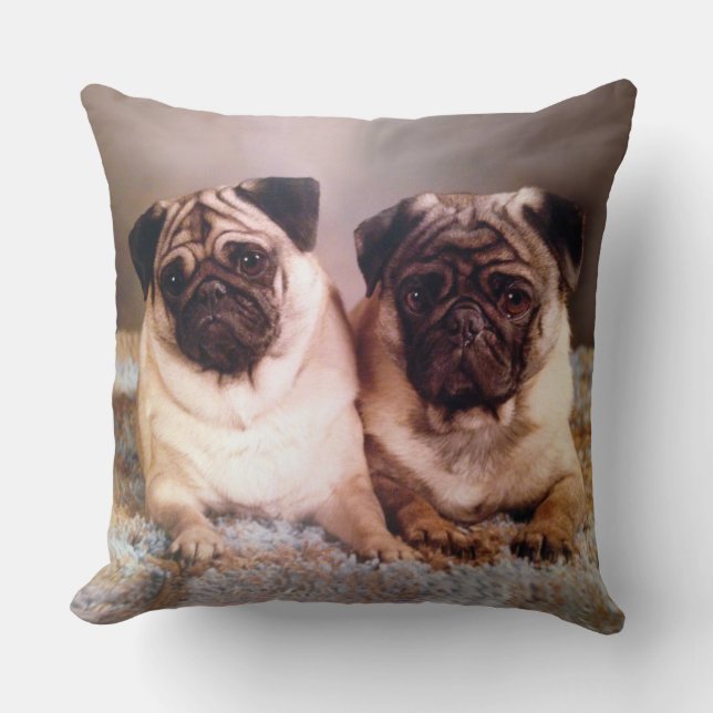 Pet Photo Pillow Pet's NAME or Unconditional Love (Front)