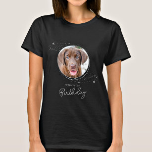 Custom Dog Name Age Team Jersey Birthday Dog Shirt 10 Sizes 