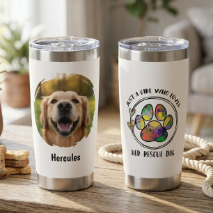 Pet Photo Tumbler – Dog Mom Gift