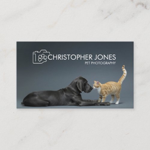 Pet Photographer _ Animal Photography Business Card