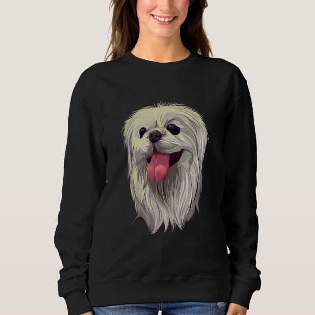 Pet Poodle Cute Sweatshirt (Front)