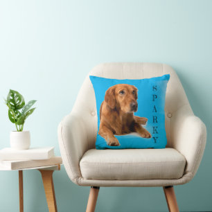 Pet Portrait Design Create Your Own Memory Throw Pillow