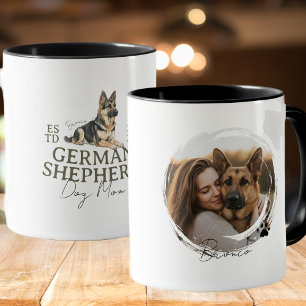Pet Portrait Dog Mom German Shepherd Mug