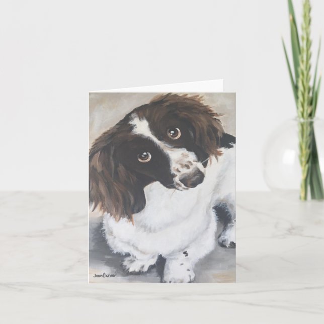 Pet Portrait - Otis Card (Front)