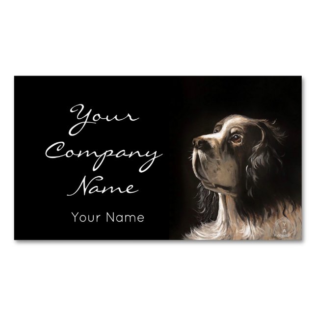 pet portrait painting card (Front)
