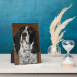 Pet Portrait Plaque<br><div class="desc">Hardboard plaque with hinge that features a glossy photo image of your favorite pet photo. Customize and replace the adorable English Springer Spaniel dog photo with your own favorite pet photo. Available as a 5 x 7 inch plaque. To see other products we have to offer, click on the Northwestphotos...</div>