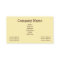 Pet Products & Services Business Card