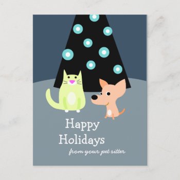 Pet Professional Holiday Card by PetProDesigns at Zazzle