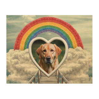 Pet Rainbow Bridge - Customize - Wood art