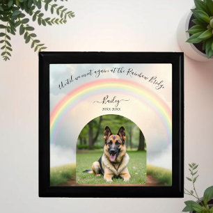 Pet Rainbow Bridge Memorial-Keepsake Gift Box