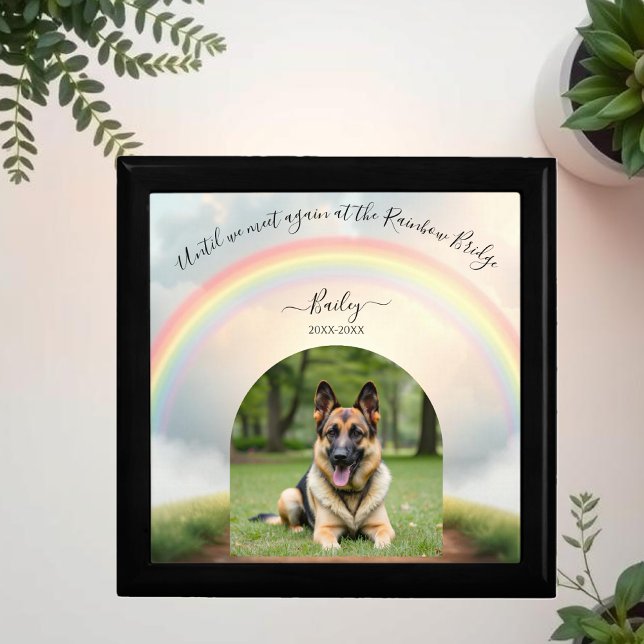 Pet Rainbow Bridge Memorial-Keepsake Gift Box (Pet Rainbow Bridge Memorial-Keepsake Gift Box )
