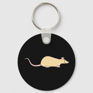 Pet Rat. Fawn. Keychain