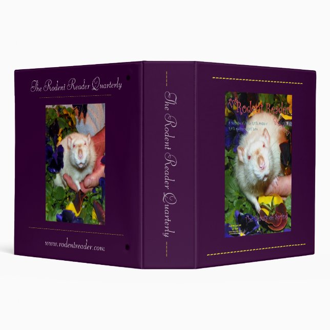Pet Rat Nehemiah Binder -- 2 Inch Width (Background)