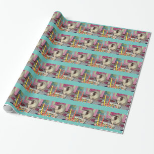 Pet Rat "Ollie" Birthday Wrapping Paper