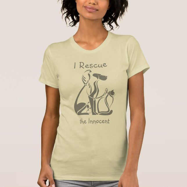 Pet Rescue Animal Rescue T-Shirt (Front)