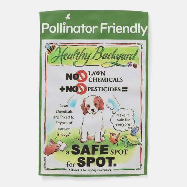 Pet Safe Yard - Pesticide Free Yard Flag (Front)