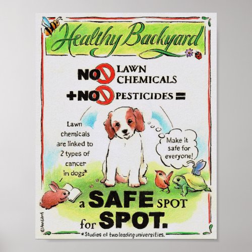 Pet Safe Yard Poster